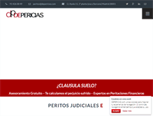 Tablet Screenshot of depericias.com